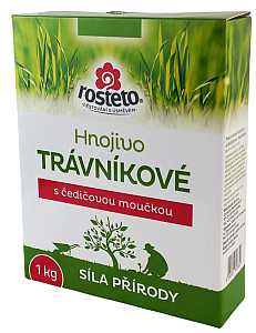 Hnojivo Rosteto s čedičovou moučkou - trávníkové 1 kg