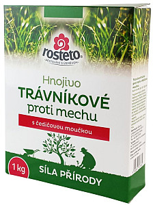 Hnojivo Rosteto s čedičovou moučkou - trávníkové proti mechu 1 kg